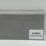 Плинтус Arbiton INDO 41 ALUMINIUM LIGHT