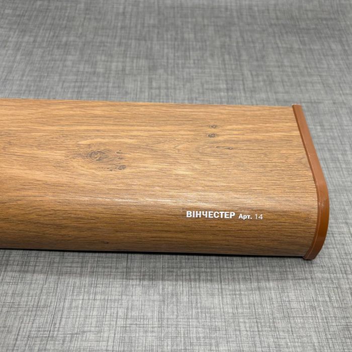 Подоконник ПВХ Sauberg винчестер матовый круглый капинос