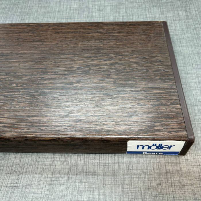 Подоконник ПВХ Moeller венге матовый квадратный капинос